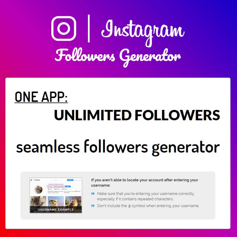 instagram followers generator